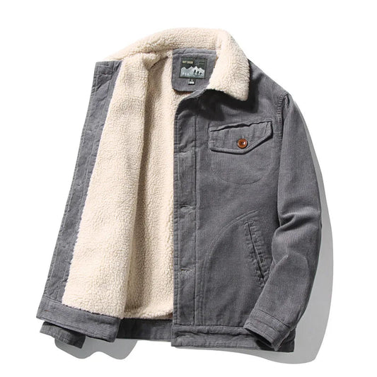 Blouson Aviateur Hiver Gris