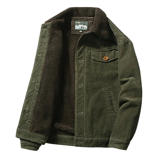 Blouson Aviateur Hiver Vert