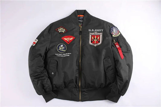 Blouson Aviateur Top Gun Noir