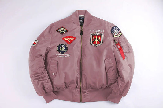 Blouson Aviateur Top Gun Rose