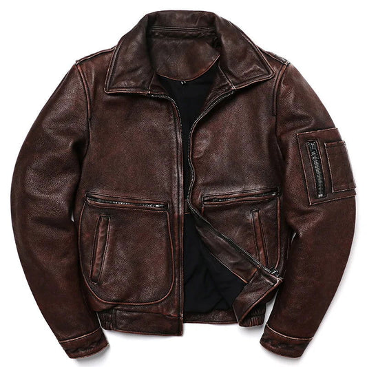 Blouson Aviation Cuir