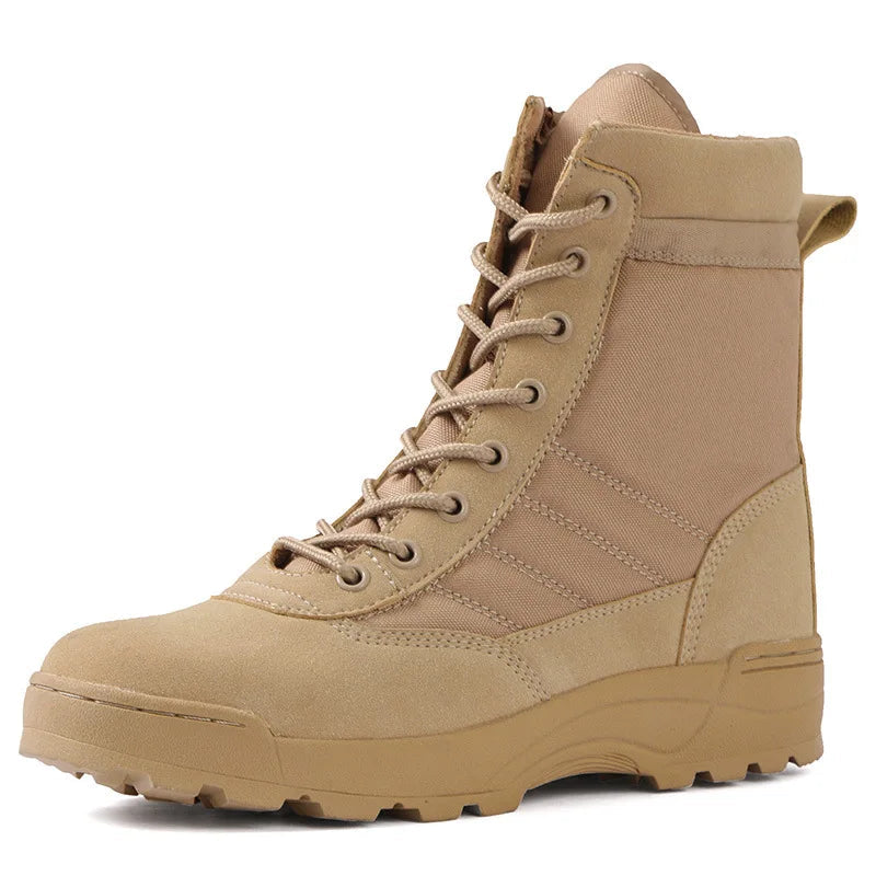 Botte Tactique Militaire Beige