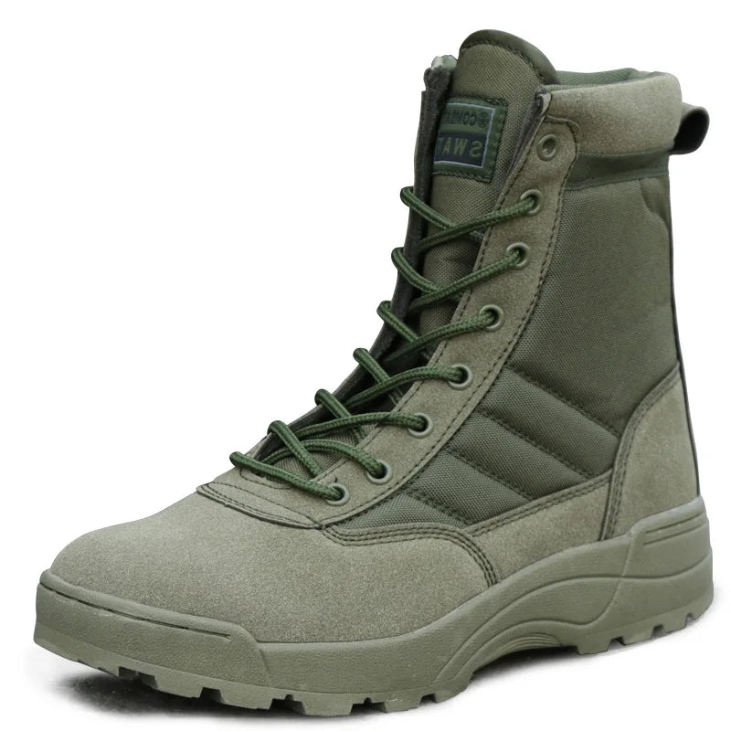 Botte Tactique Militaire Kaki