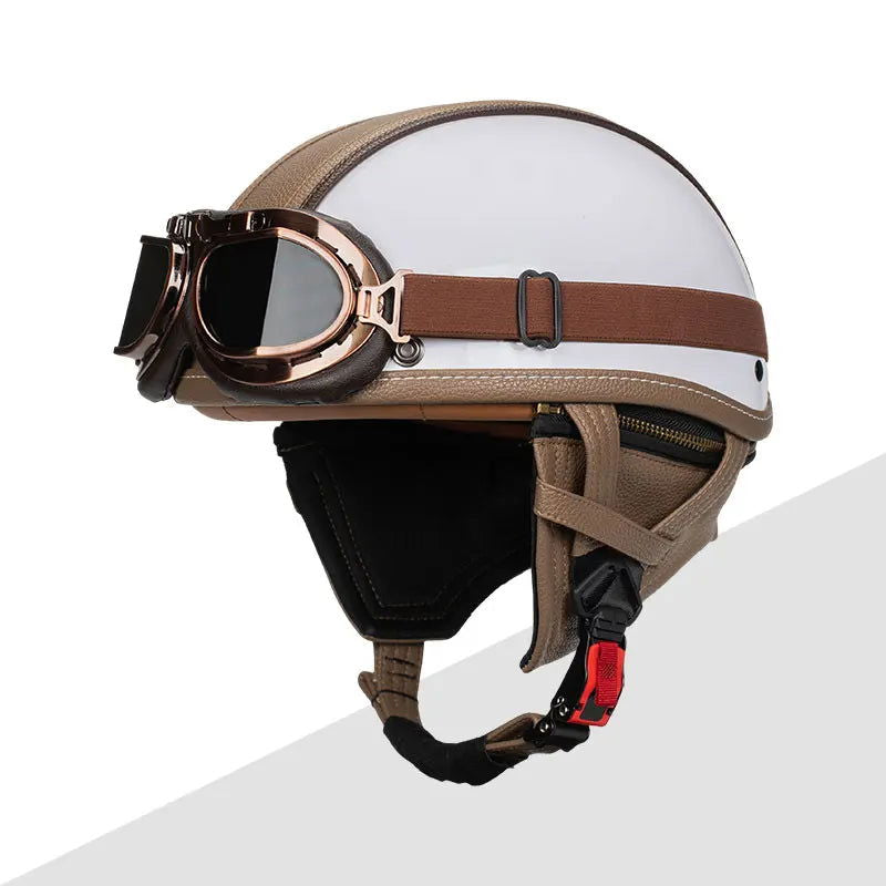 Casque Moto Aviateur