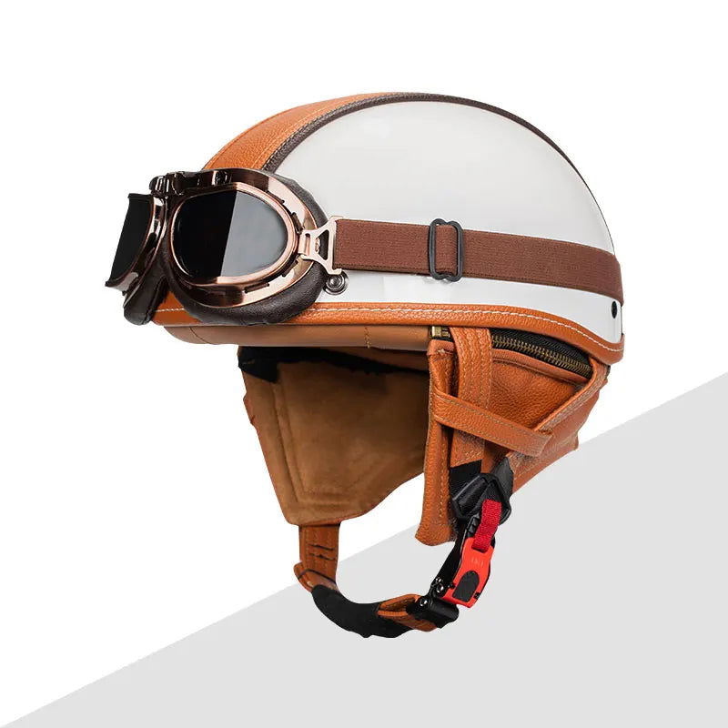 Casque Moto Aviateur