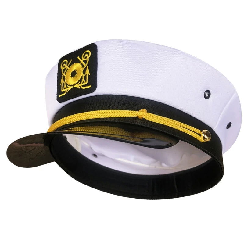 Casquette De Pilote Blanche