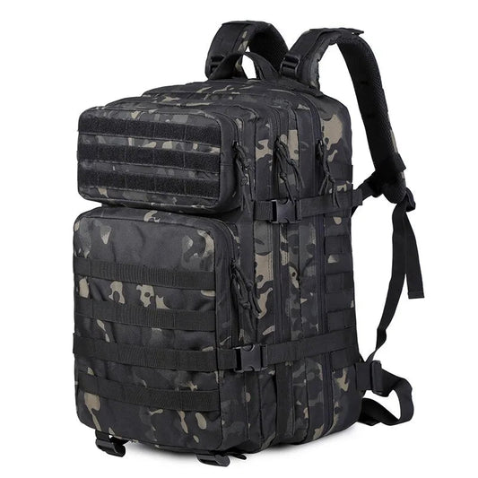 Flight Bag Militaire Camouflage Noir