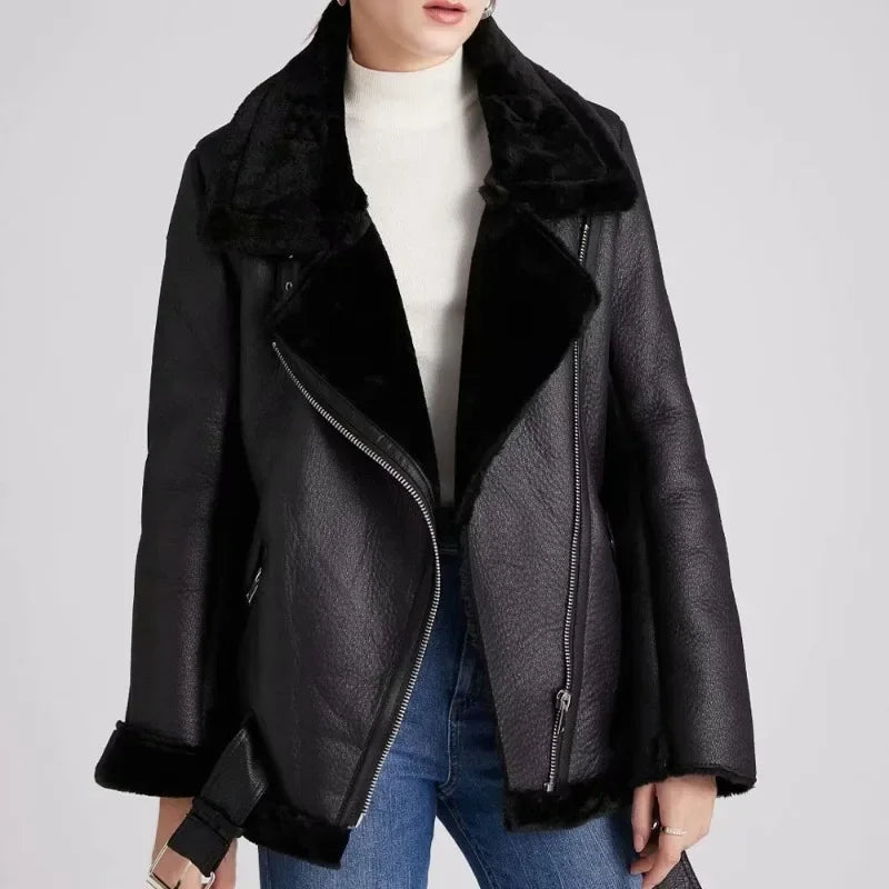 Manteau Aviateur Femme Cuir