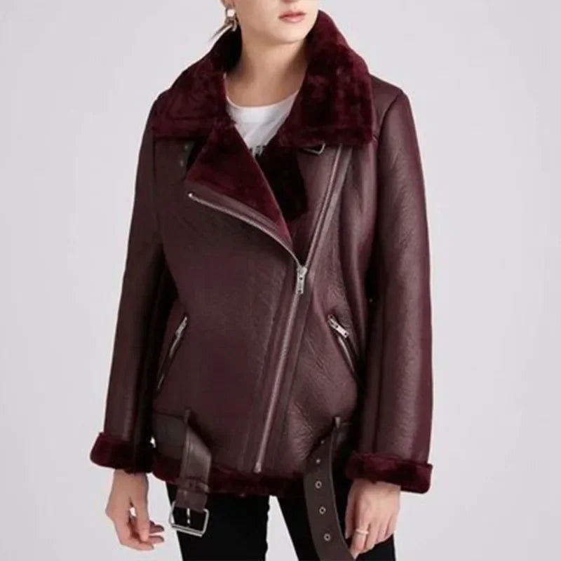 Manteau Aviateur Femme Cuir