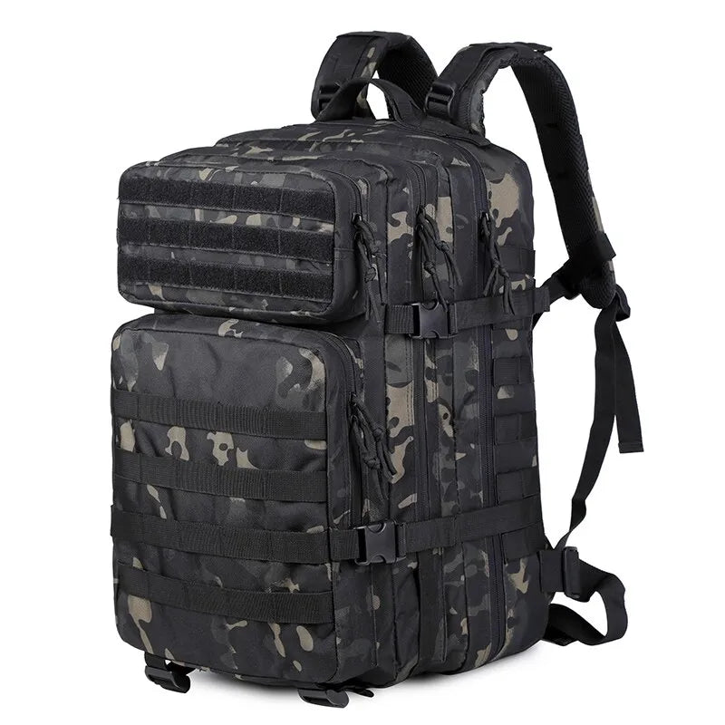  Flight Bag Militaire Camouflage Noir