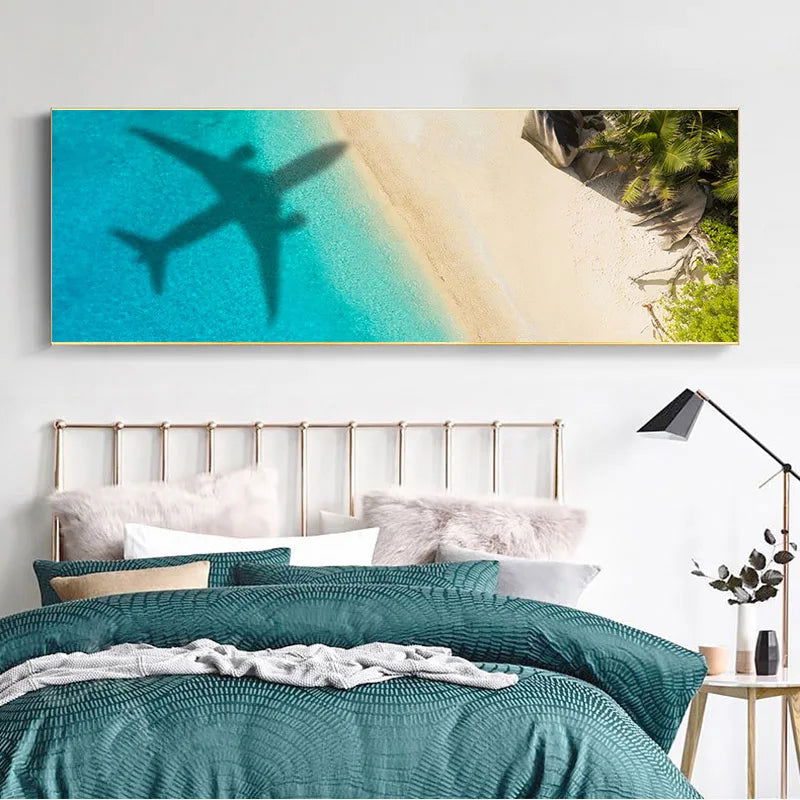 Tableau Avion Plage